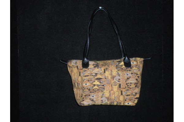 Dámská kabelka-  Patchwork Gustav Klimt